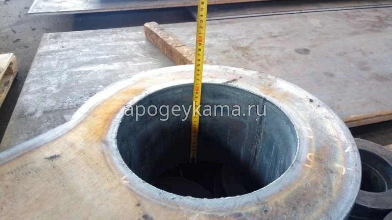 Раскрой металла толщиной от 170 мм GR 33